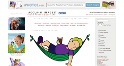 Desktop Screenshot of images.acclaimimages.com