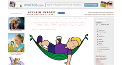 Desktop Screenshot of earch.acclaimimages.com